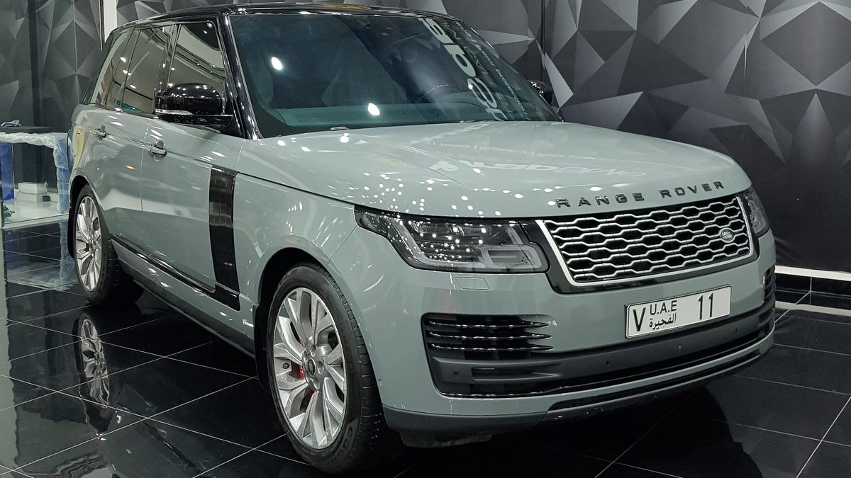 Range Rover HSE - Grey Gloss wrap - cover