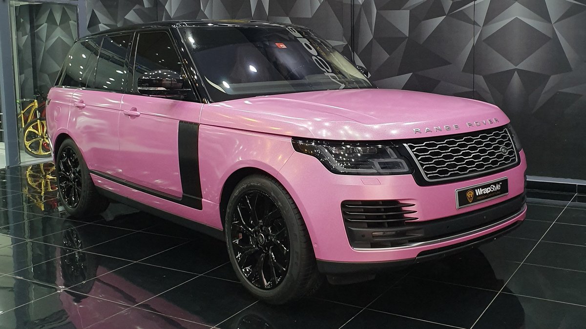 Range Rover HSE - Pink Gloss wrap - cover