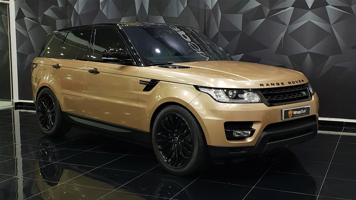 Range Rover Sport - Bronze Gloss wrap - cover