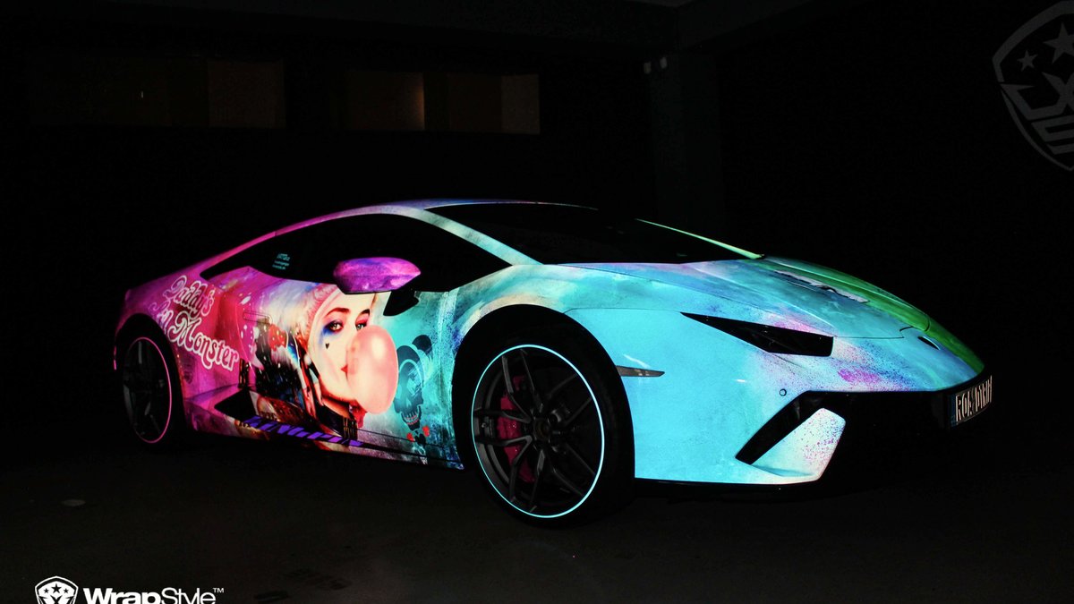 Lamborghini Huracan - Joker design - cover