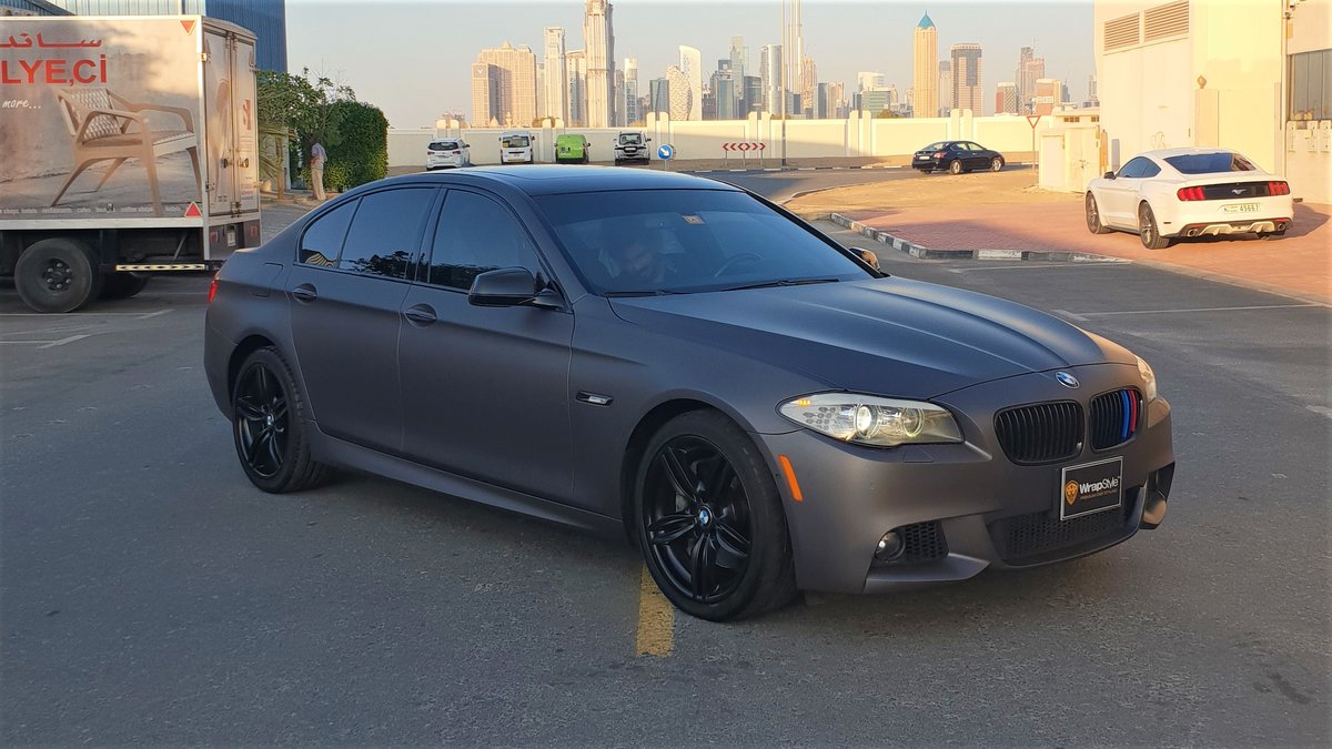BMW 3 Sedan - Grey Matt wrap - img 1