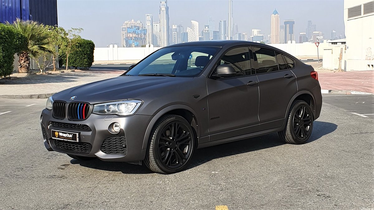 BMW X6 - Grey Matt wrap - img 1