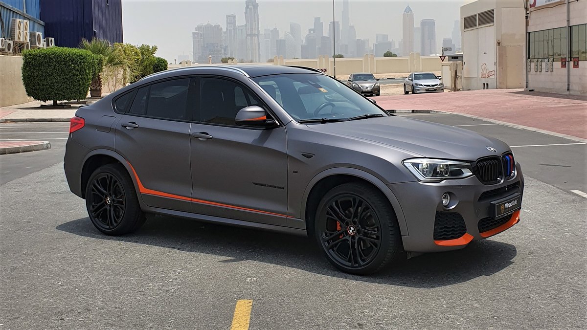 BMW X6 - Orange Detailing wrap - img 1