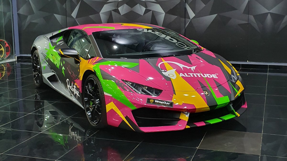 Lamborghini Huracan - Altitude Wrap - cover