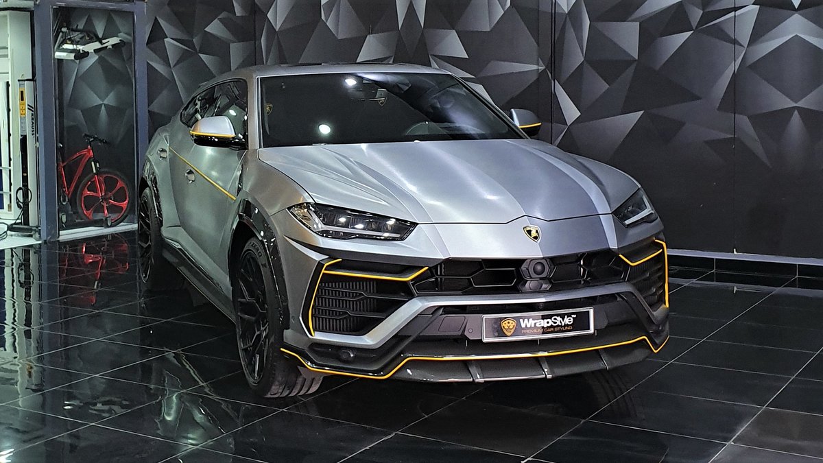 Lamborghini Urus - Yellow Detailing wrap - img 1