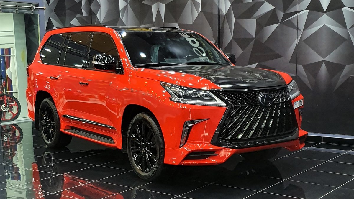 Lexus GX - Red Gloss wrap - cover