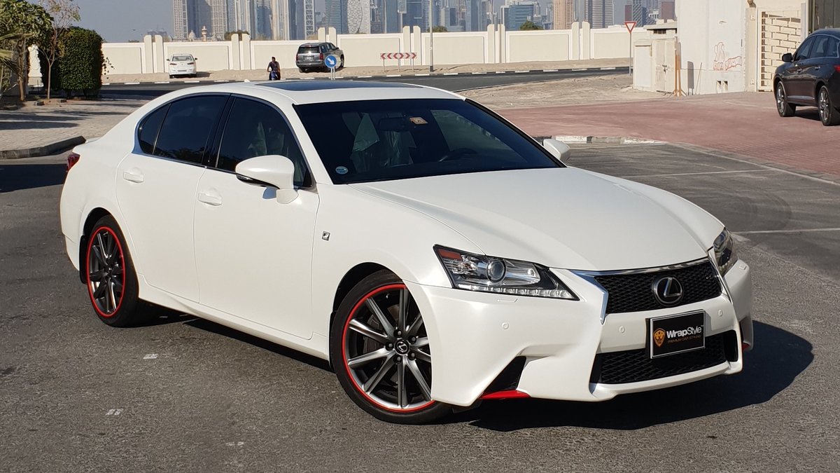 Lexus IS - White Matt wrap - img 1