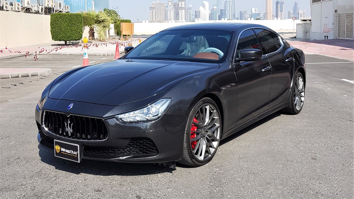 Maserati Ghibli S - Grey Pearl wrap - img 2