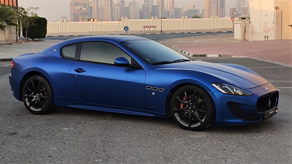 Maserati GranTurismo - Blue Matt wrap - img 3