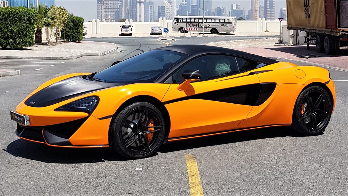McLaren 570GT - Black Matt Detailing wrap - img 1