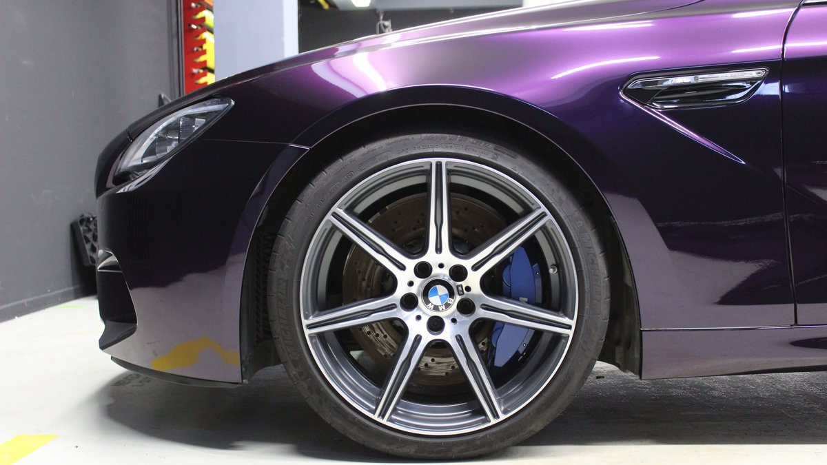 BMW M6 - Midnight Purple wrap - img 2