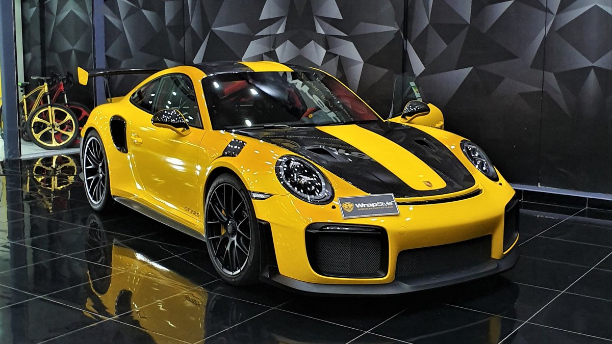 Porsche 911 GT2 RS - Stripes design - cover