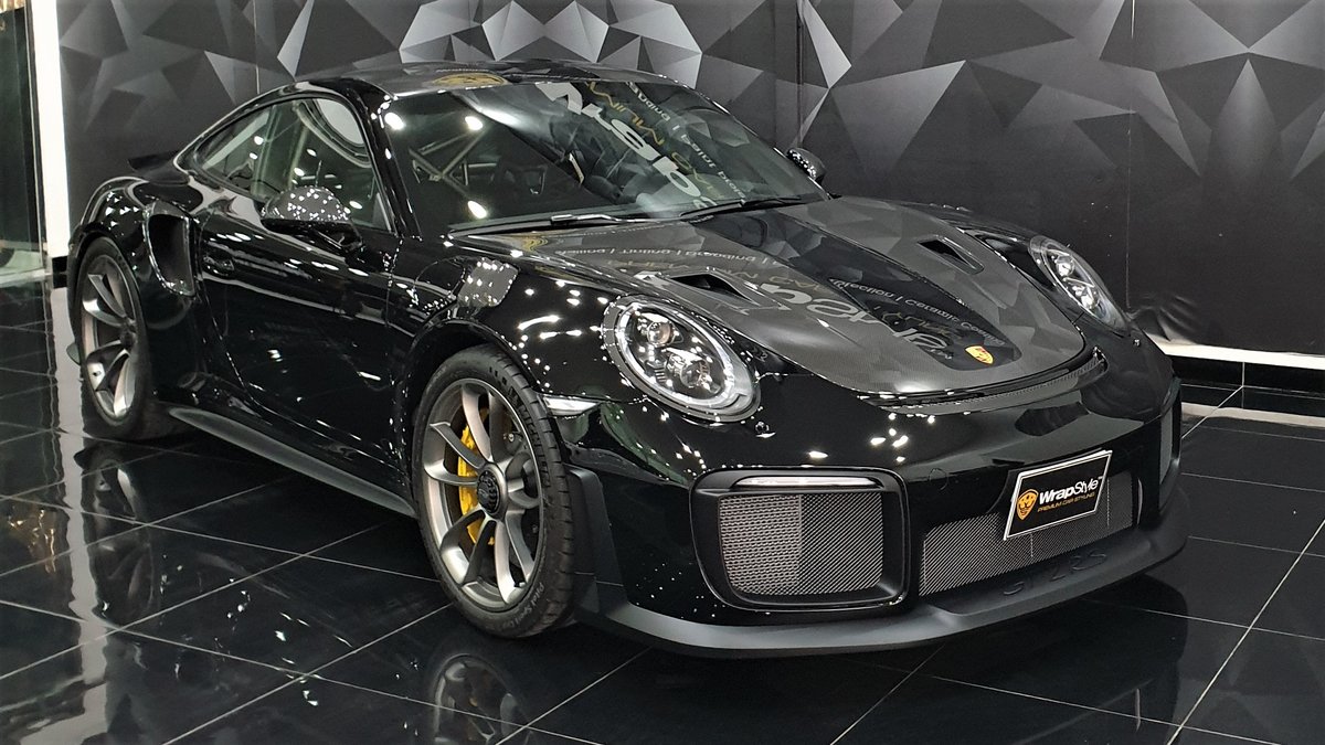Porsche 911 - Carbon Bonnet wrap - cover