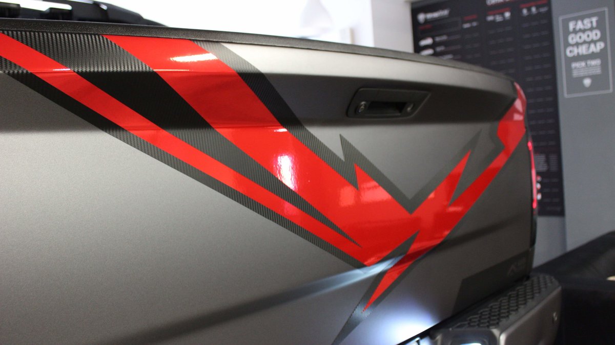 Dodge RAM - Red Chrome Wrap - img 2
