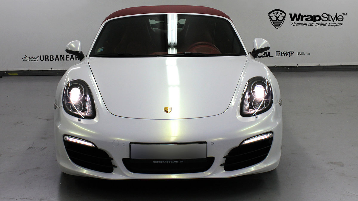 Porsche Boxter- White Tea wrap - img 1