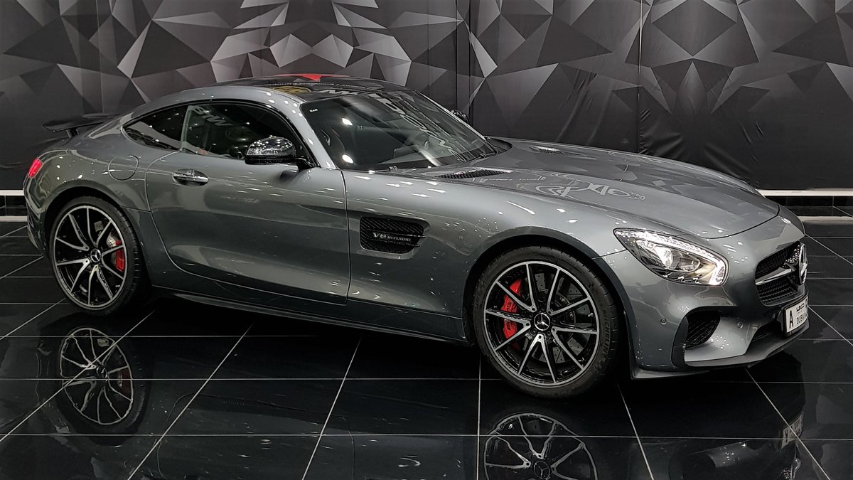 Mercedes AMG GT - Grey Gloss wrap - cover