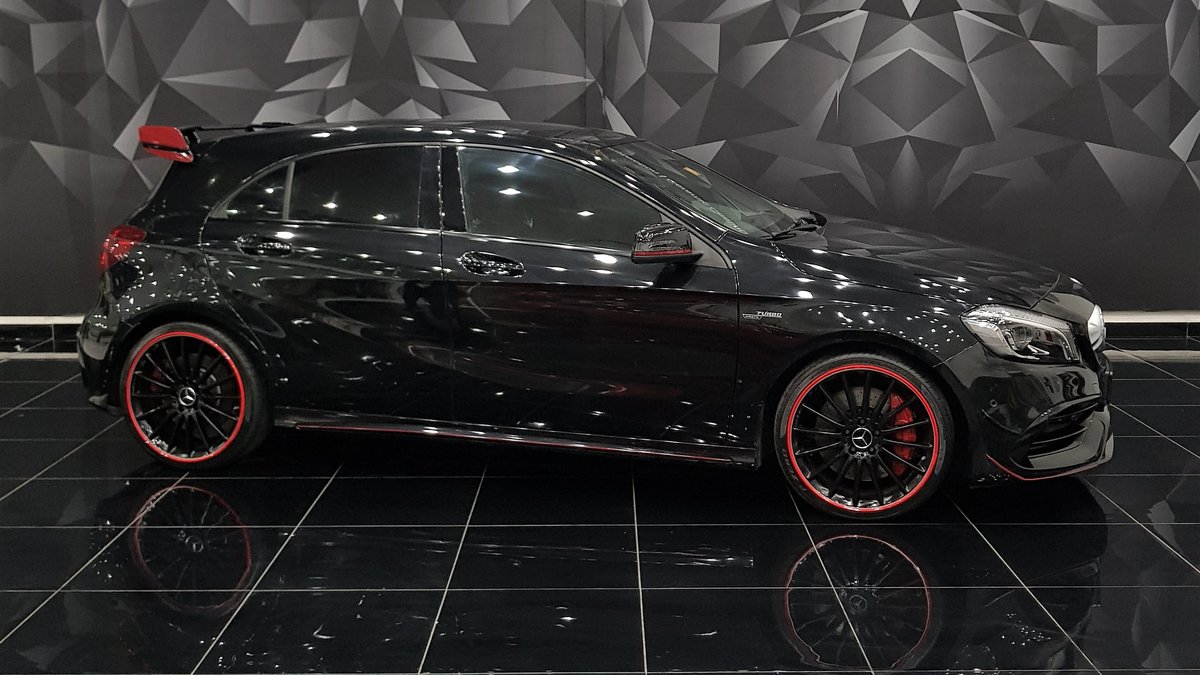 Mercedes A45 AMG - Red Gloss Detailing wrap - cover