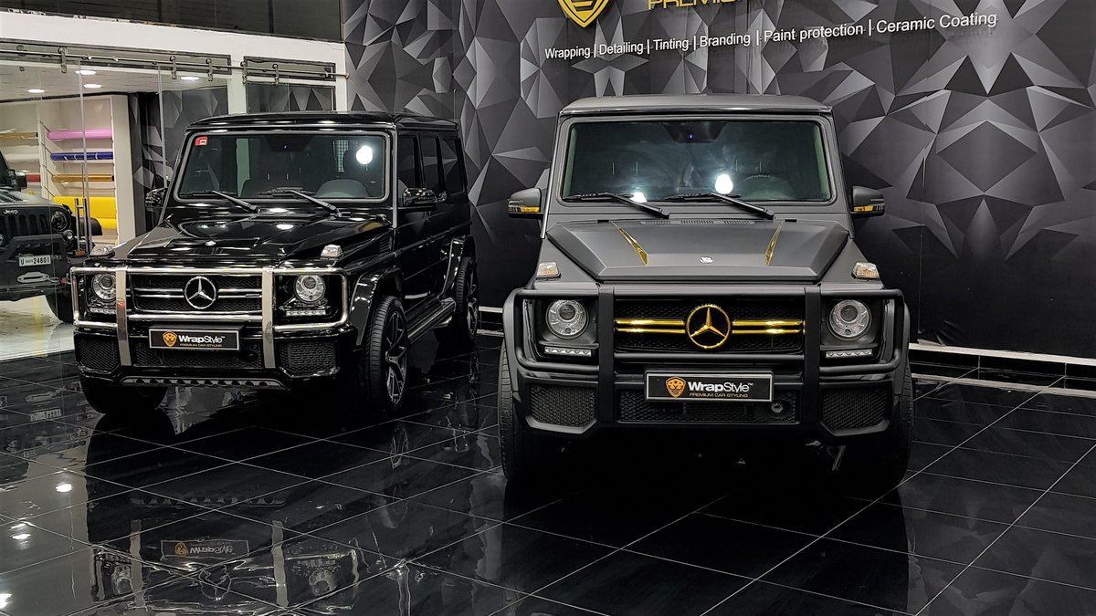 Mercedes G - Gold Detailing wrap - img 1