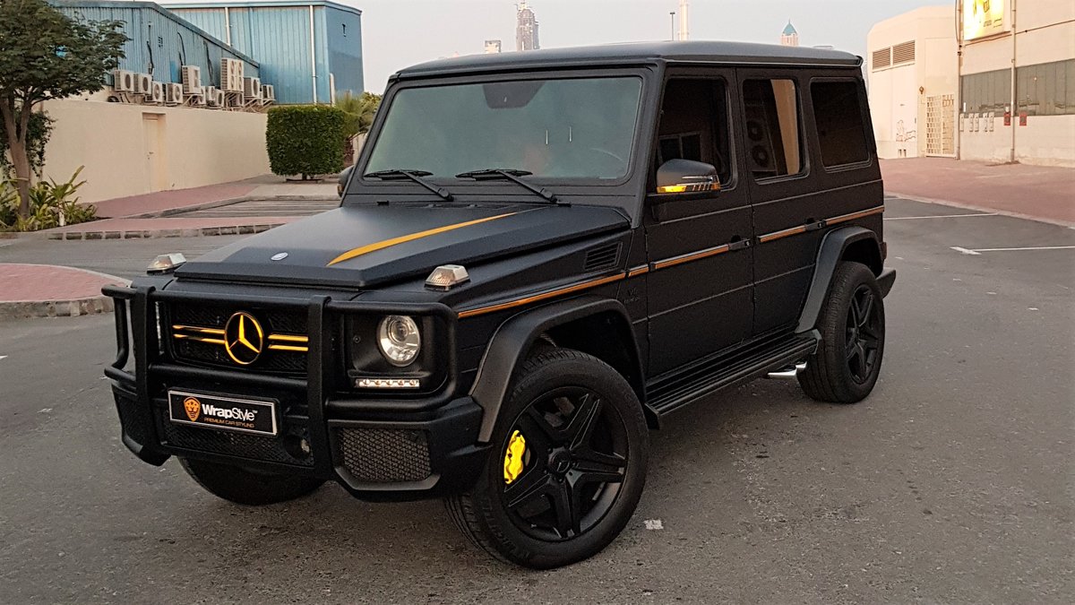 Mercedes G - Gold Detailing wrap - img 2
