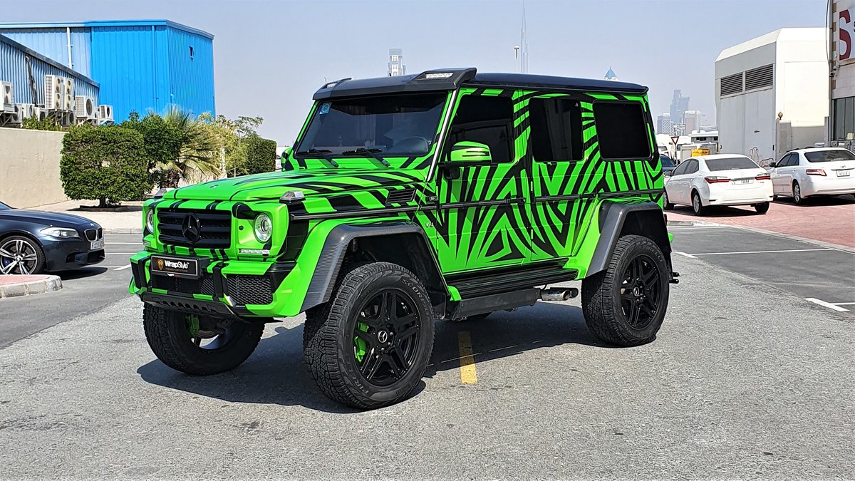 Mercedes G - Green Camo design - img 1