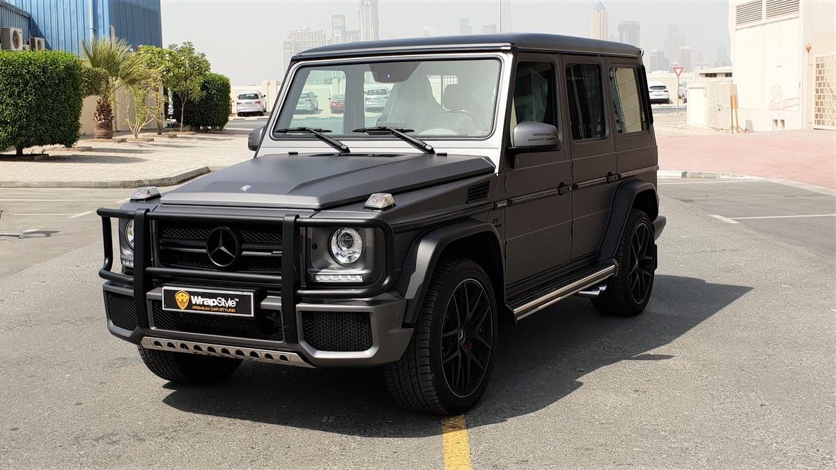 Mercedes G - Grey Matt wrap - img 1