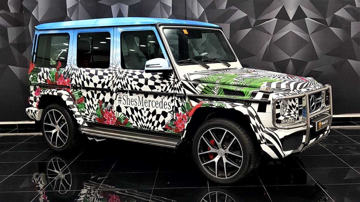 Mercedes G - SheMercedes wrap - cover