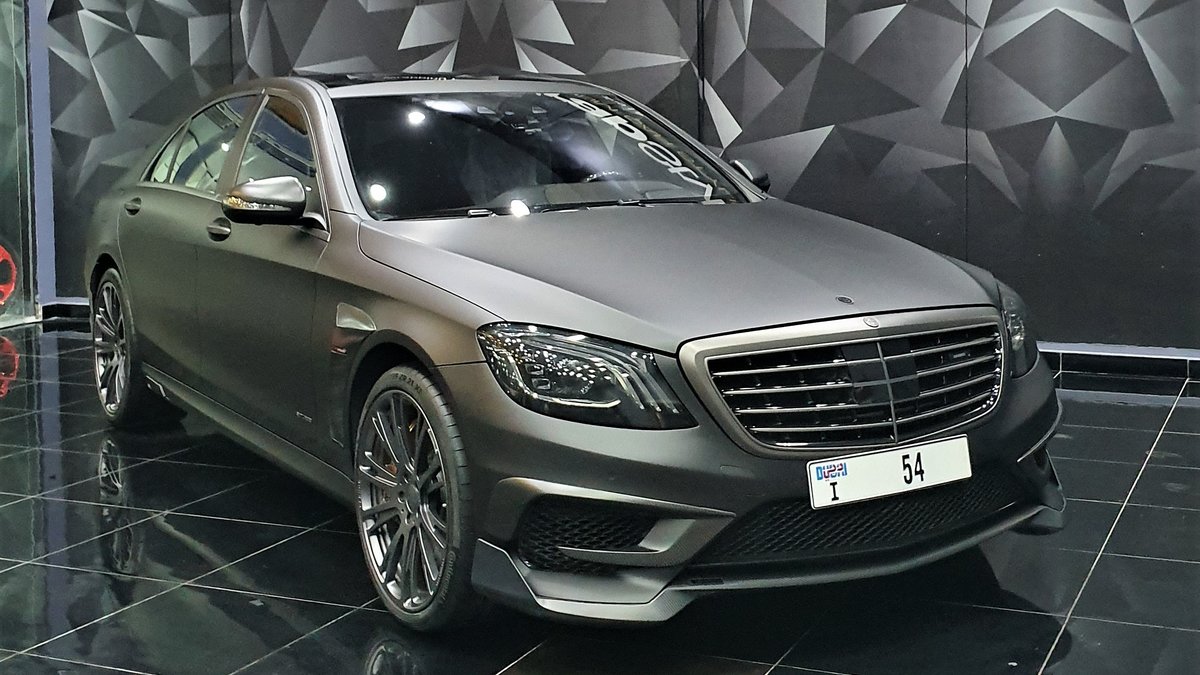 Mercedes CLS - Grey Satin wrap - cover