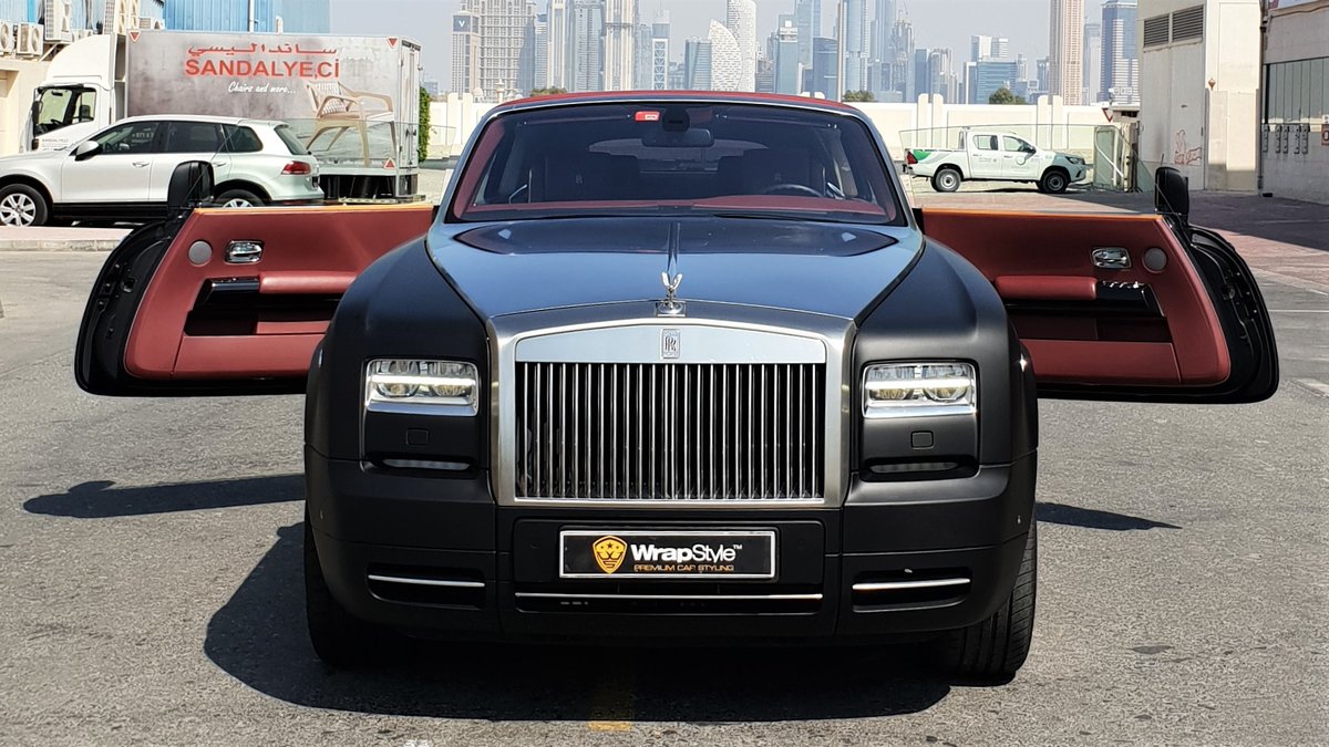 Rolls-Royce Dawn - Grey Satin wrap - img 2
