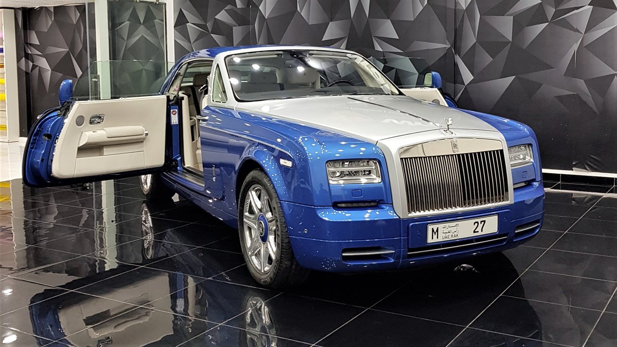 Rolls-Royce Wraith - Blue Gloss wrap - cover