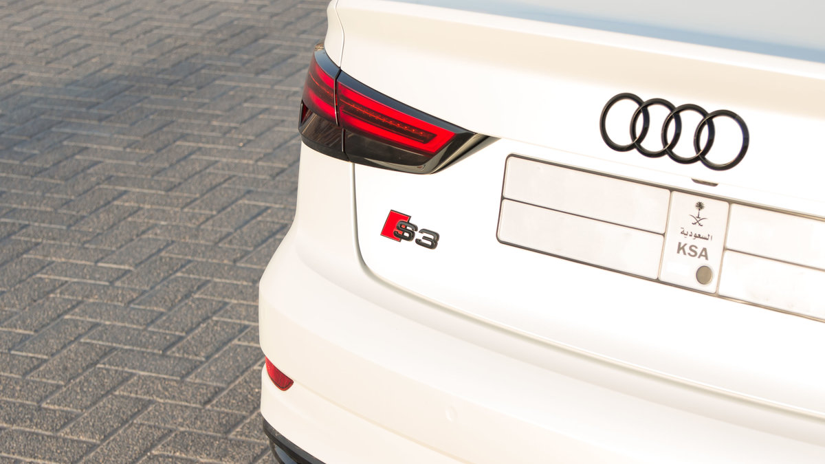 Audi S3 - White Satin wrap - img 1