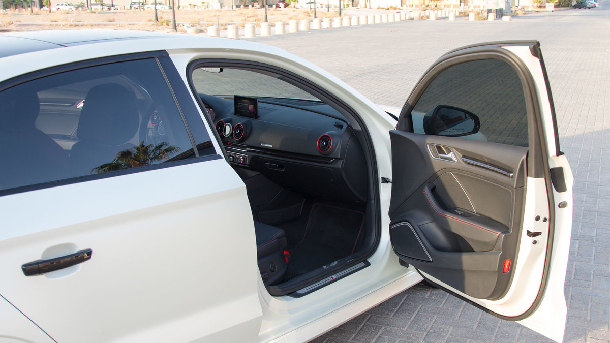 Audi S3 - White Satin wrap - img 2