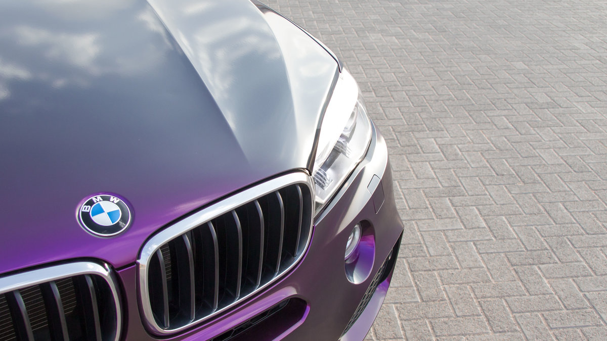 BMW X5 - Purple Gloss wrap - img 3