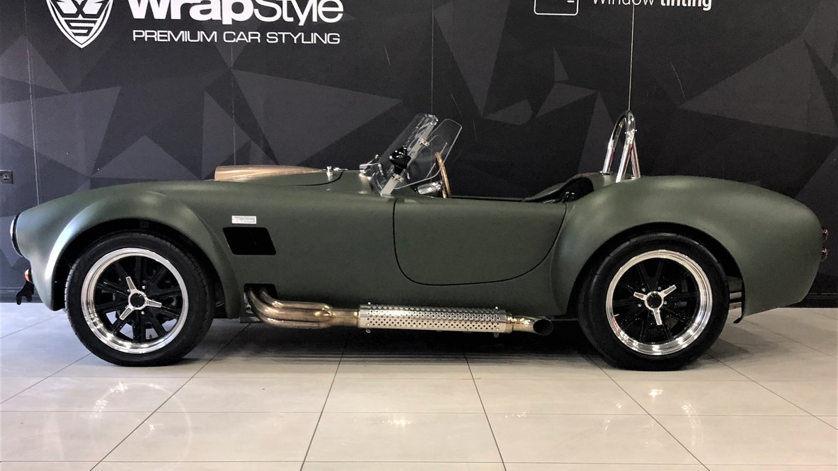 Ford Cobra Shelby - Green Matt wrap - cover