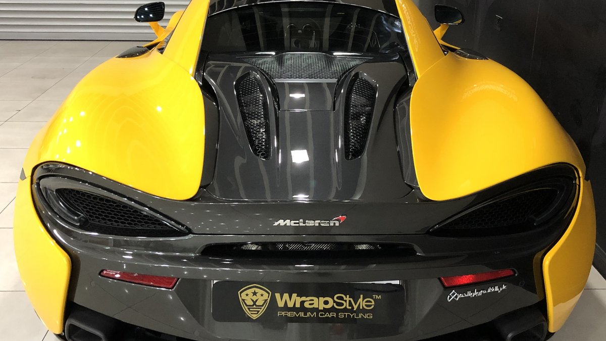 McLaren 570 GT - Yellow Gloss wrap - img 2