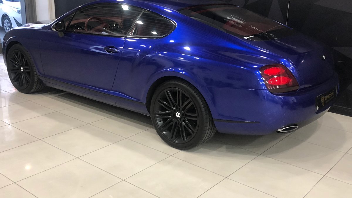 Bentley Continental - Blue Gloss wrap - img 3