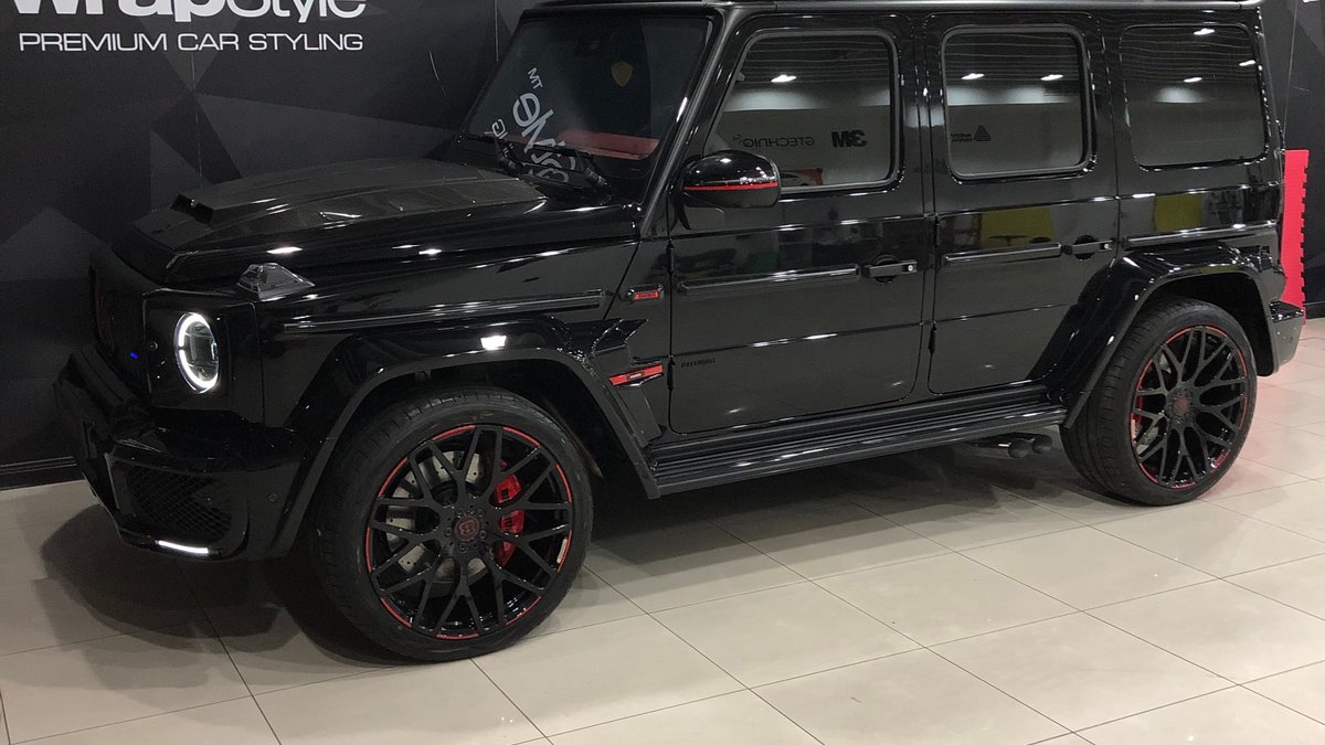 Mercedes G - Black Gloss wrap - img 3