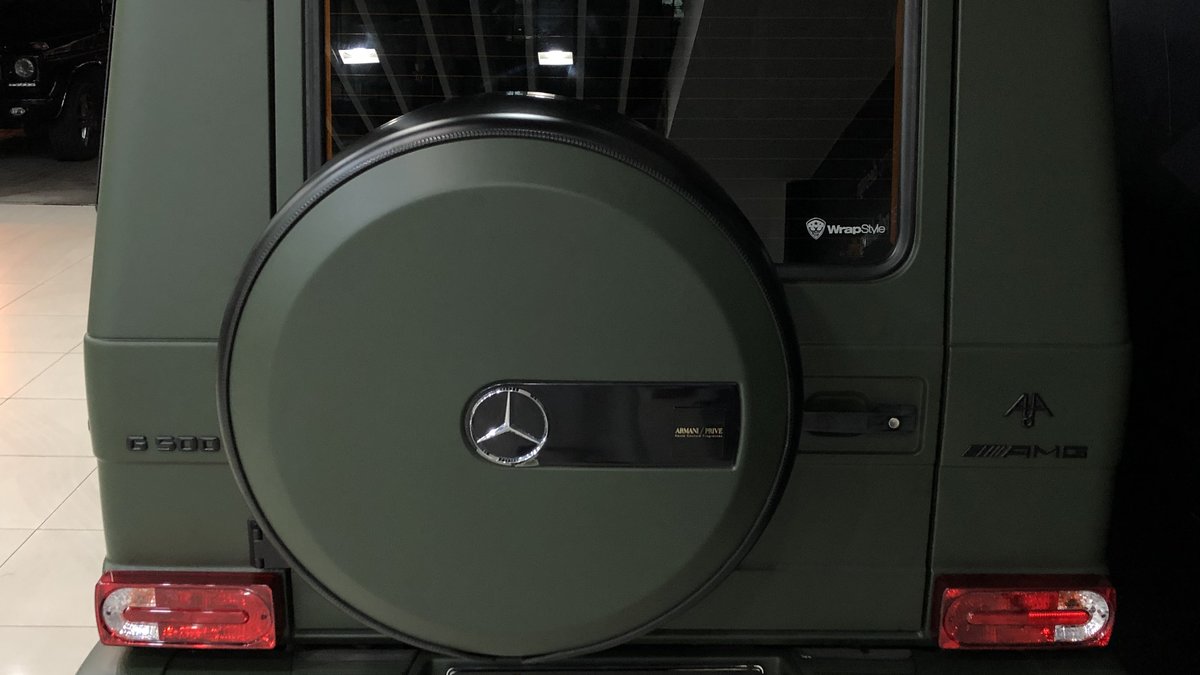 Mercedes G - Green Matt wrap - img 1