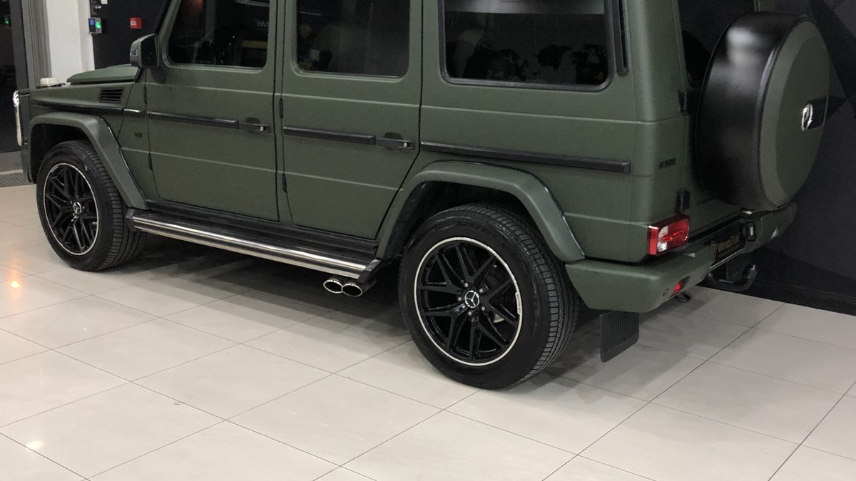 Mercedes G - Green Matt wrap - img 3