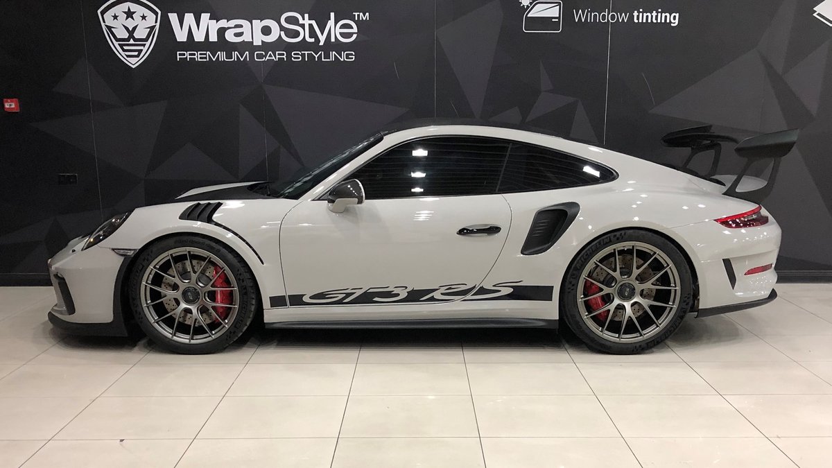 Porsche GT3 RS - Grey Gloss Wrap - cover