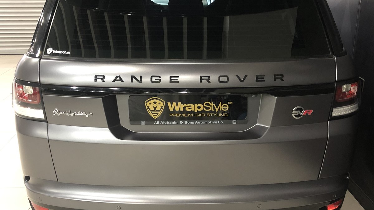 Range Rover SVR - Grey Matt wrap - img 1
