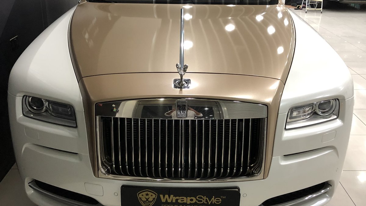 Rolls-Royce Wraith - Bronze Stripe wrap - img 1