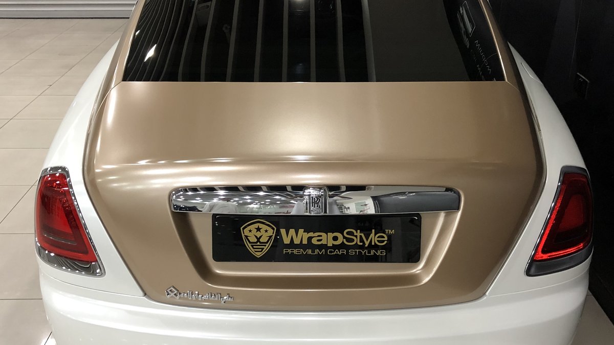 Rolls-Royce Wraith - Bronze Stripe wrap - img 2