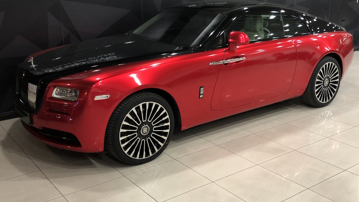 Rolls-Royce Wraith - Red Gloss wrap - img 1