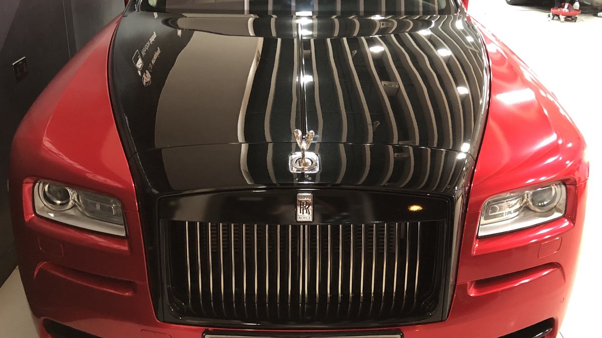 Rolls-Royce Wraith - Red Gloss wrap - img 2