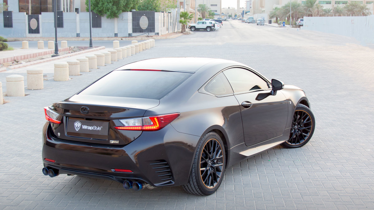 Lexus F Sport - Black Gloss wrap - img 3