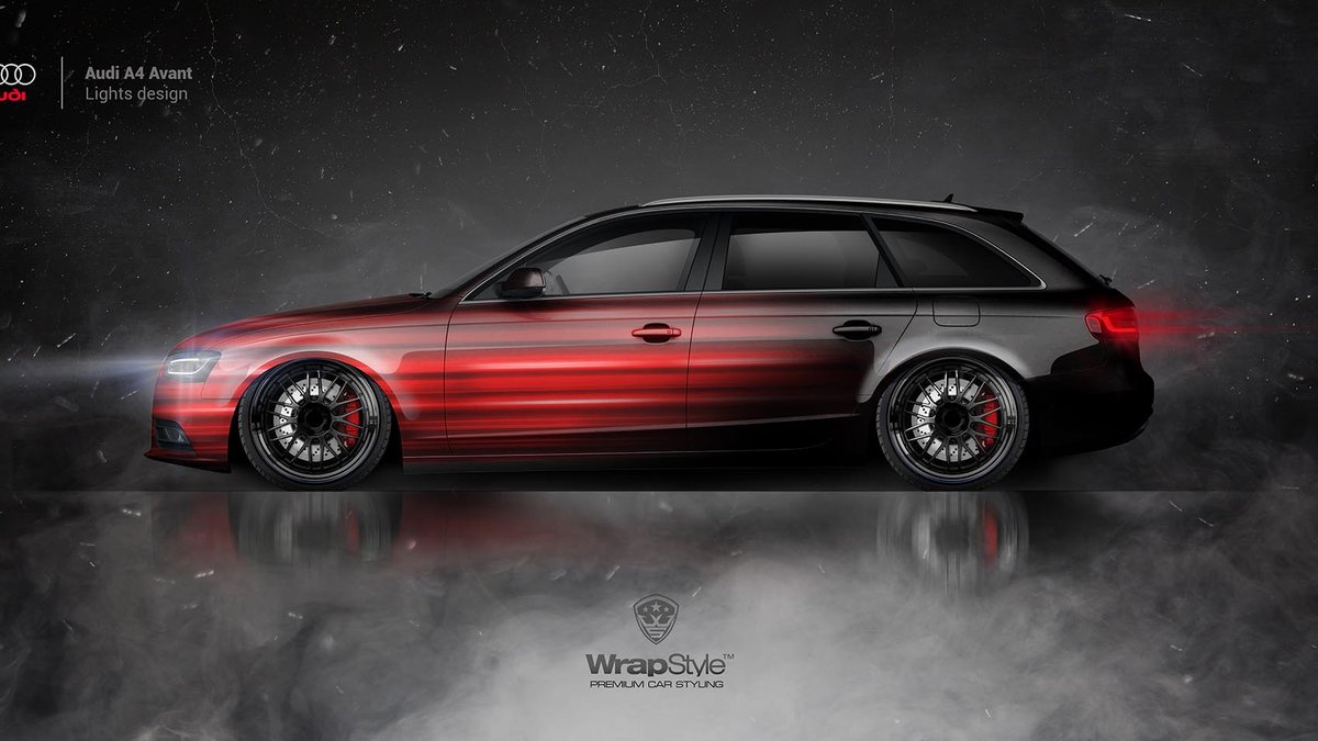 Audi A4 Avant - Lights Design - cover