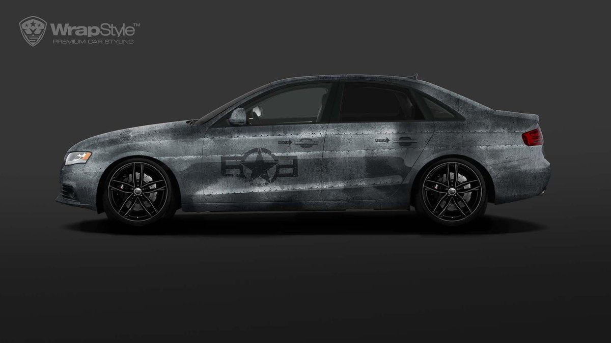 Audi A4 - Army design - cover