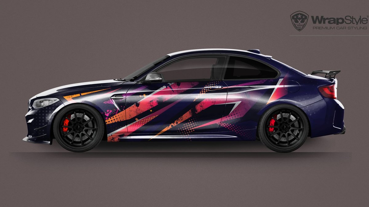 BMW M2 -  Universal Abstract designs - cover