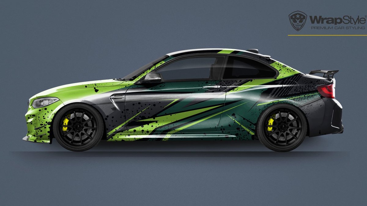 BMW M2 -  Universal Abstract designs - cover