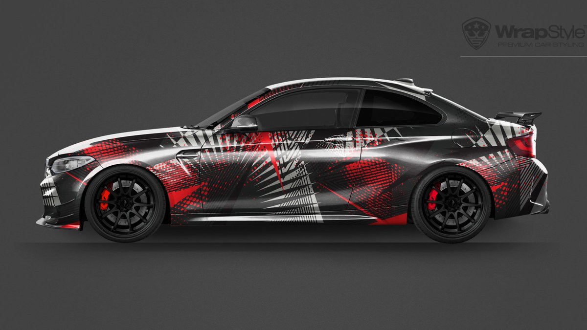 BMW M2 -  Universal Abstract designs - cover